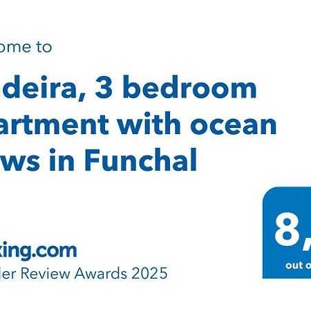 Madeira, 3 Bedroom Apartment With Ocean Views In Funchal Bagian luar foto