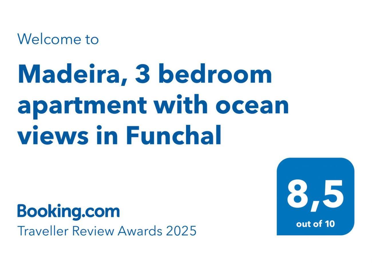Madeira, 3 Bedroom Apartment With Ocean Views In Funchal Bagian luar foto